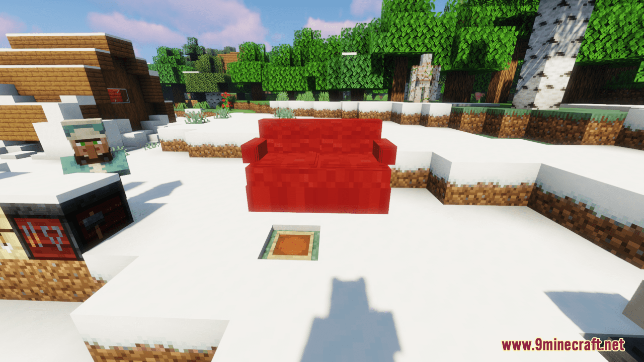 description_3 MCE Furniture Resource Pack (1.19.4, 1.19.2) - Пакет текстур