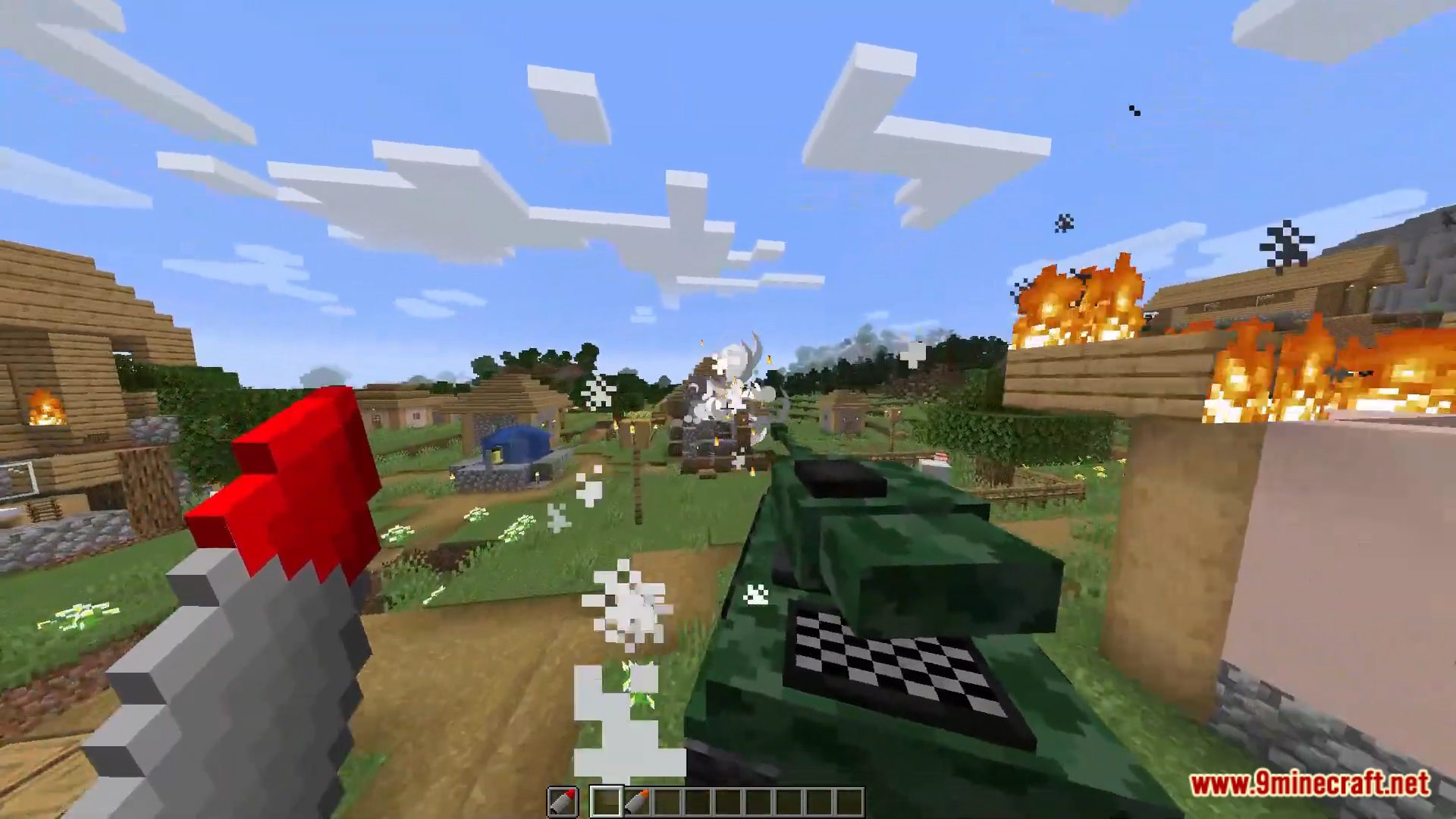 description_3 Tanks Data Pack (1.19.4, 1.19.2) - Controllable tanks!