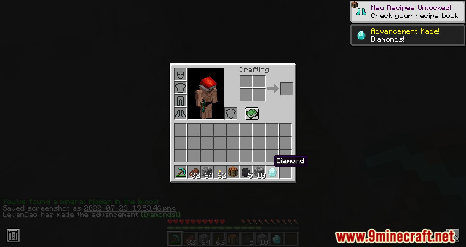 image 2 for Mineral Chance Mod (1.20.6) - more exciting mining