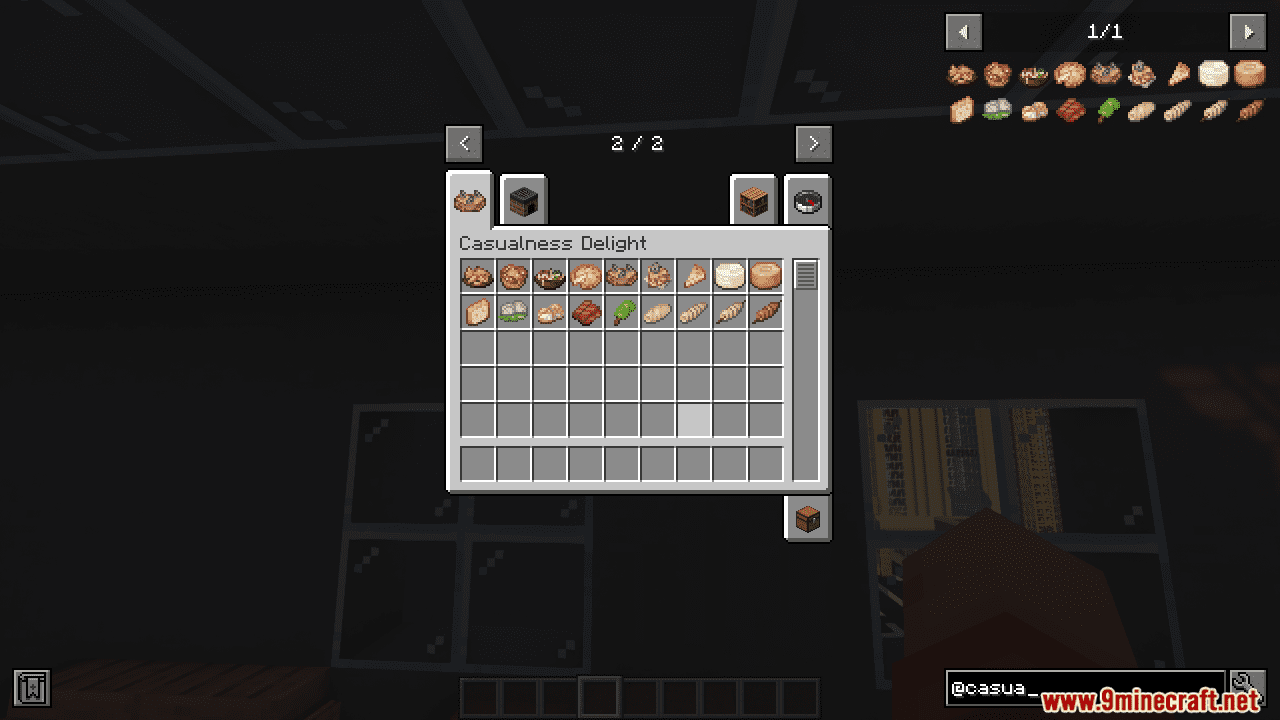 description_0 Casualness Delight Mod (1.20.1) - new food items