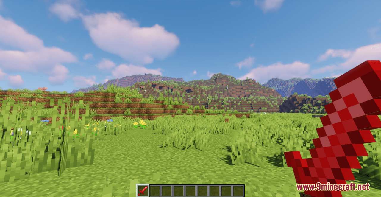 description_0 Red Diamond Resource Pack (1.19.3, 1.19.2) - Пакет текстур