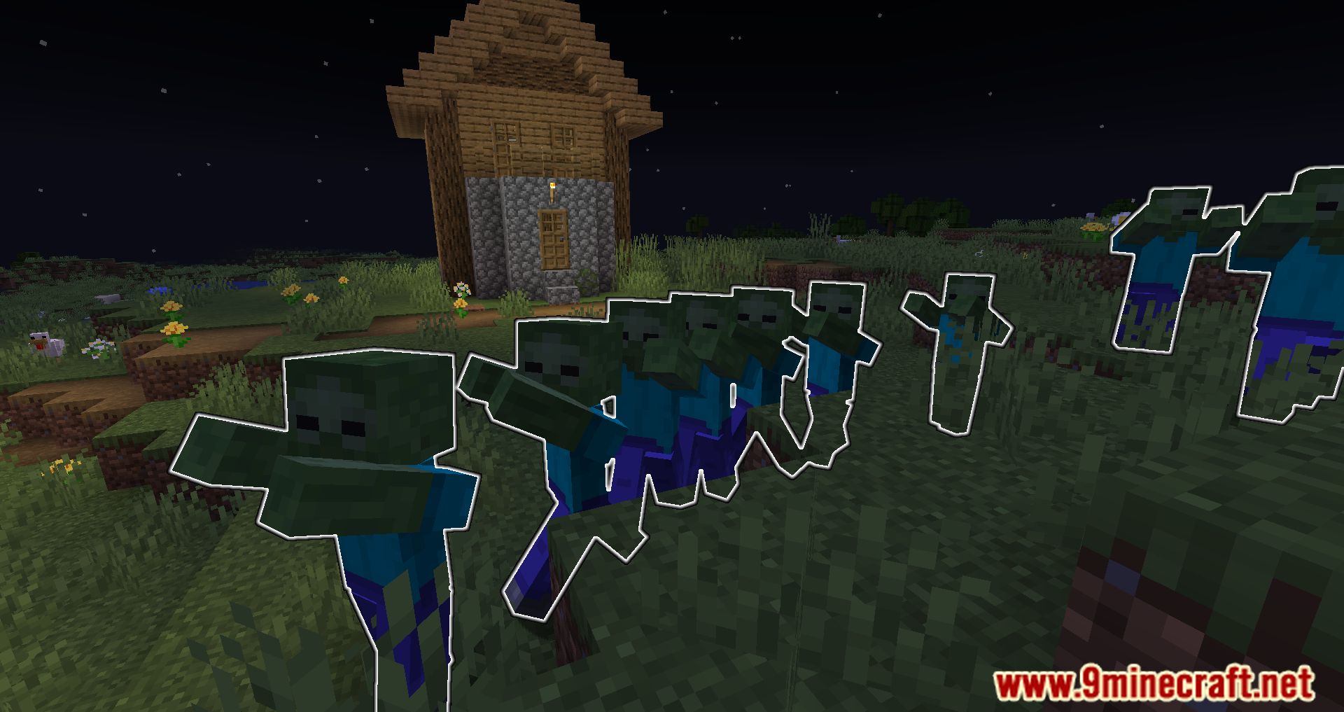 description_7 Monsters In The Closet Mod (1.20.4) - No more sleepless nights