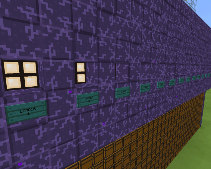 description_5 Bedrock Auto Sweeping Bamboo Farm Map