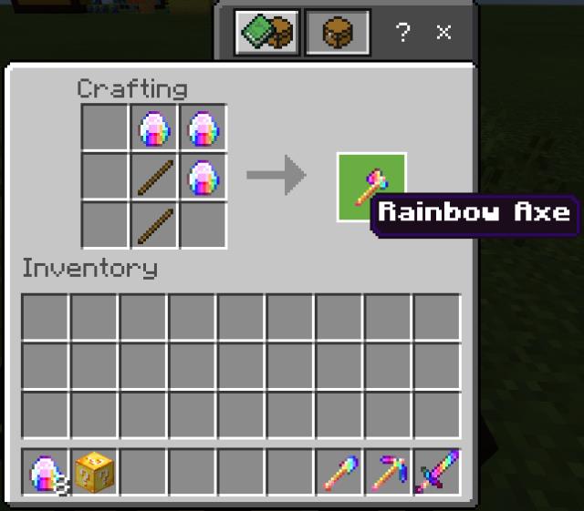 description_24 Rainbow lucky blocks.
