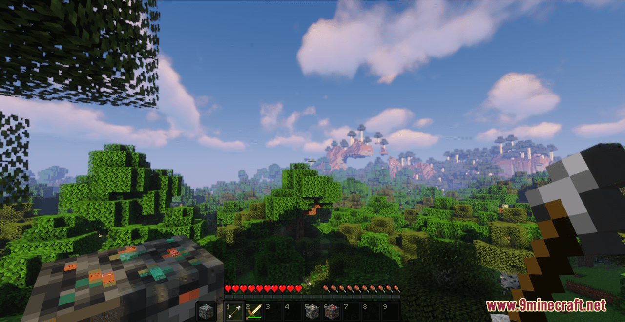 description_9 OLED Advanced GUI Resource Pack (1.19.4, 1.19.2) - Пакет текстур