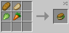 description_13 FastFood Delight Mod (1.19.2) - cheeseburgers, chicken with cheese, etc.!