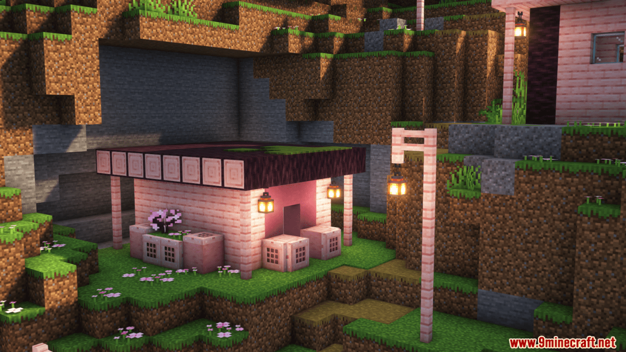 image 3 for Cherry Grove Villages Mod (1.20.4) - villages with vanilla design buildings