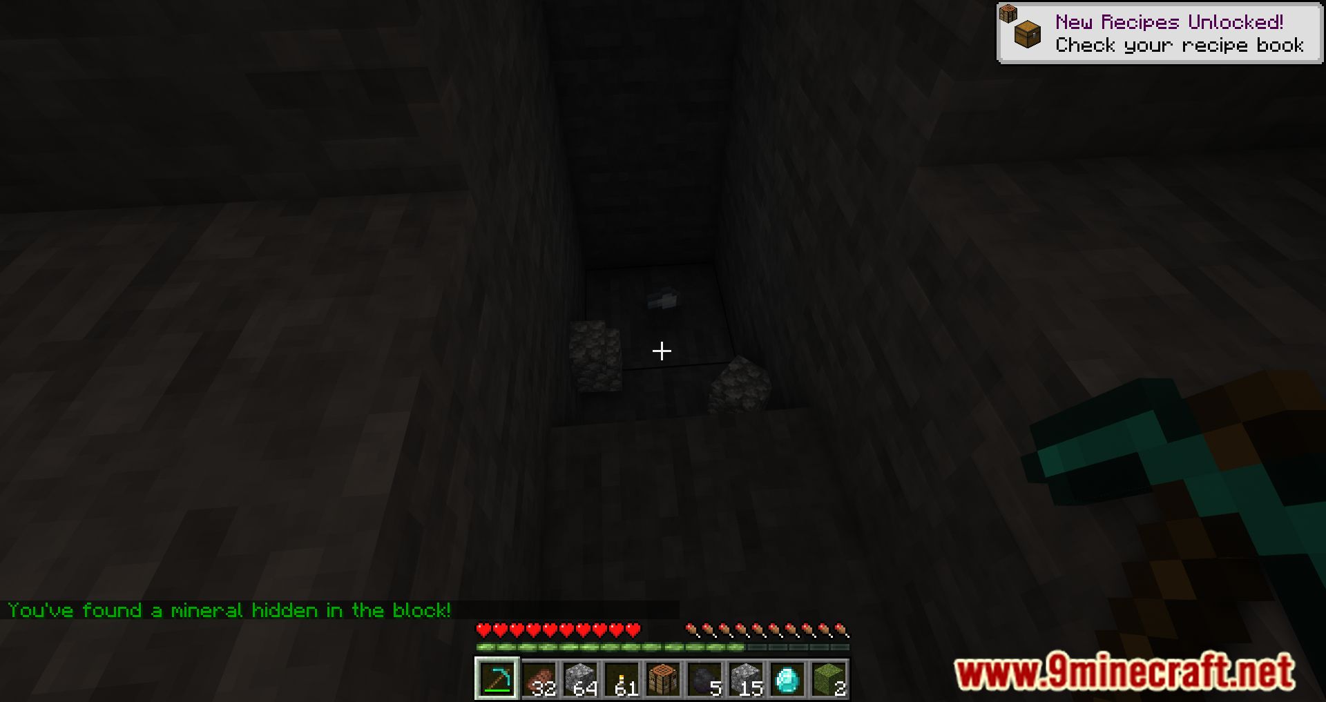image 3 for Mineral Chance Mod (1.20.6) - более захватывающая добыча полезных ископаемых