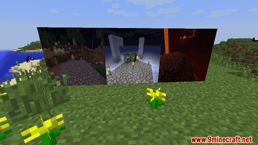 description_4 Looking Glass Mod (1.7.10) - анимируйте альтернативную реальность