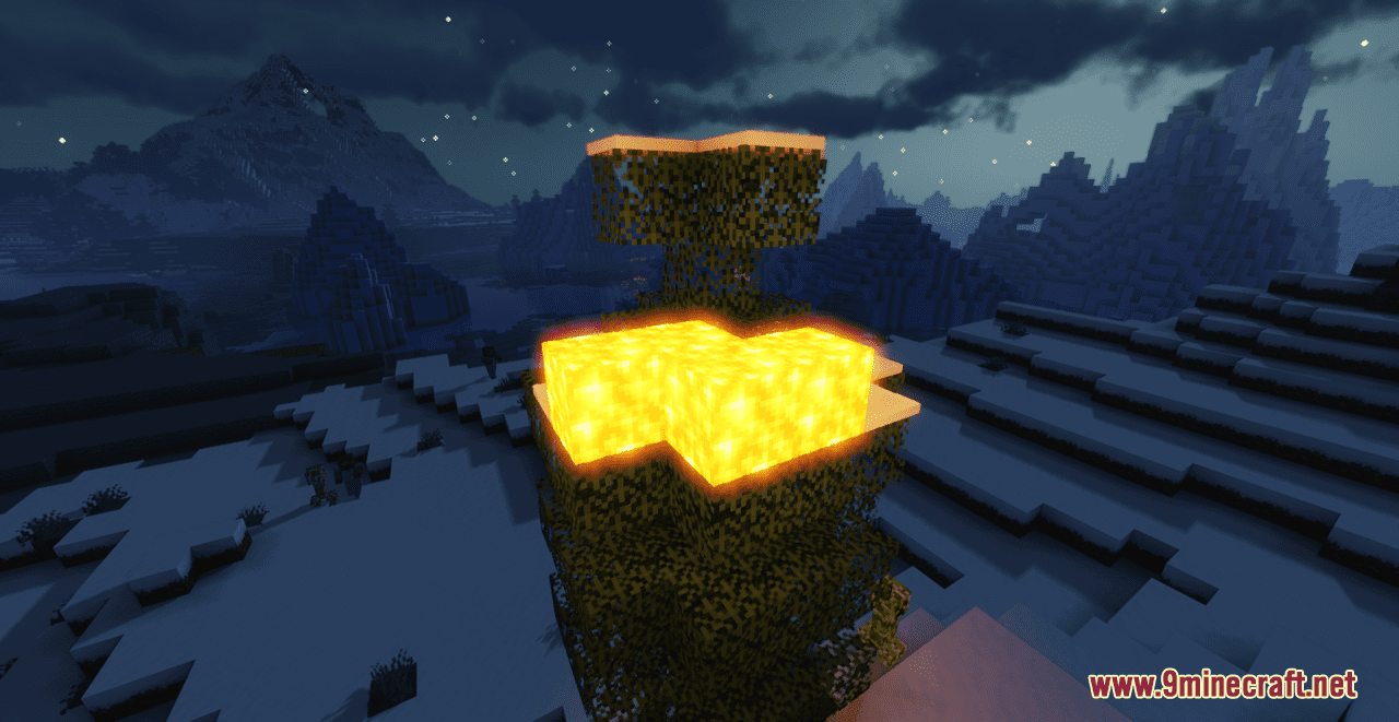 description_11 Glorious Glowstone Resource Pack (1.19.3, 1.18.2) - текстурный пакет