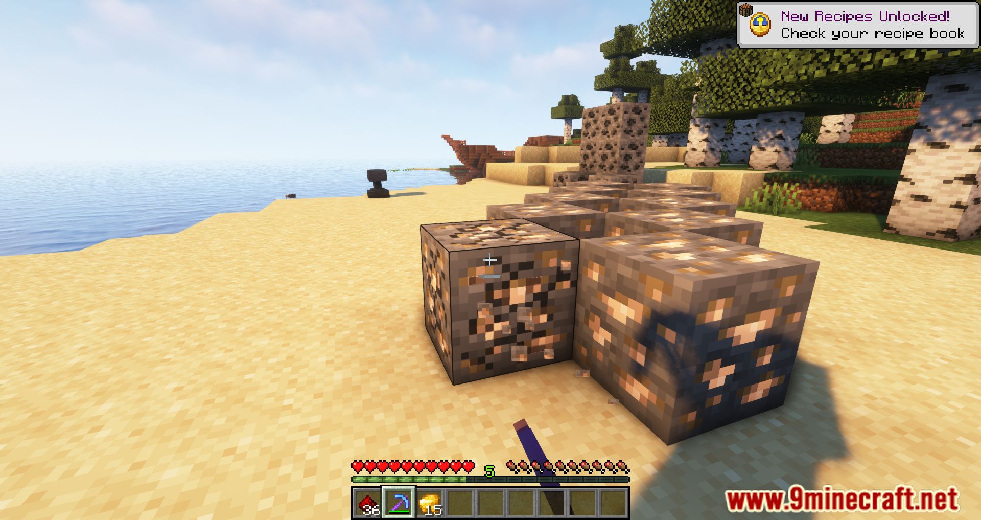 image 8 for Vein Mining Mod (1.20.4) - Trae nuevos hechizos al juego