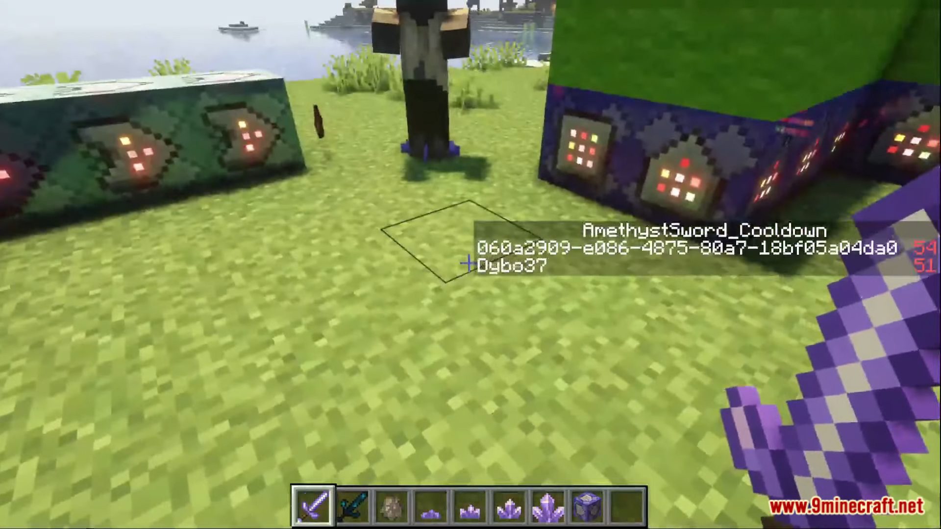 description_4 Amethyst Sword Datapack (1.20.2, 1.19.4) - New sword for Minecraft!
