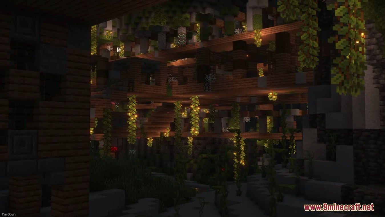 description_7 Mod Hopo Better Mineshaft Mine Shaft。
