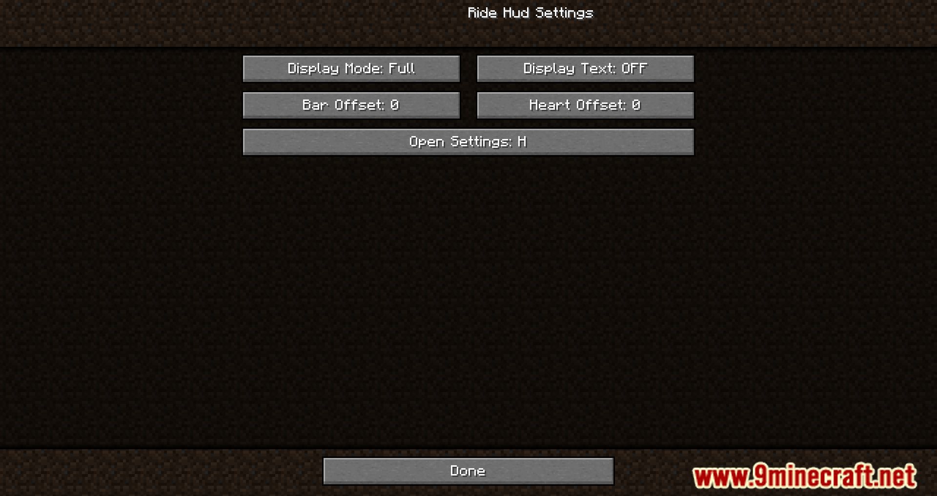 description_7 RideHUD Mod 1.20.4 - Mejora tus aventuras de equitación con RideHUD