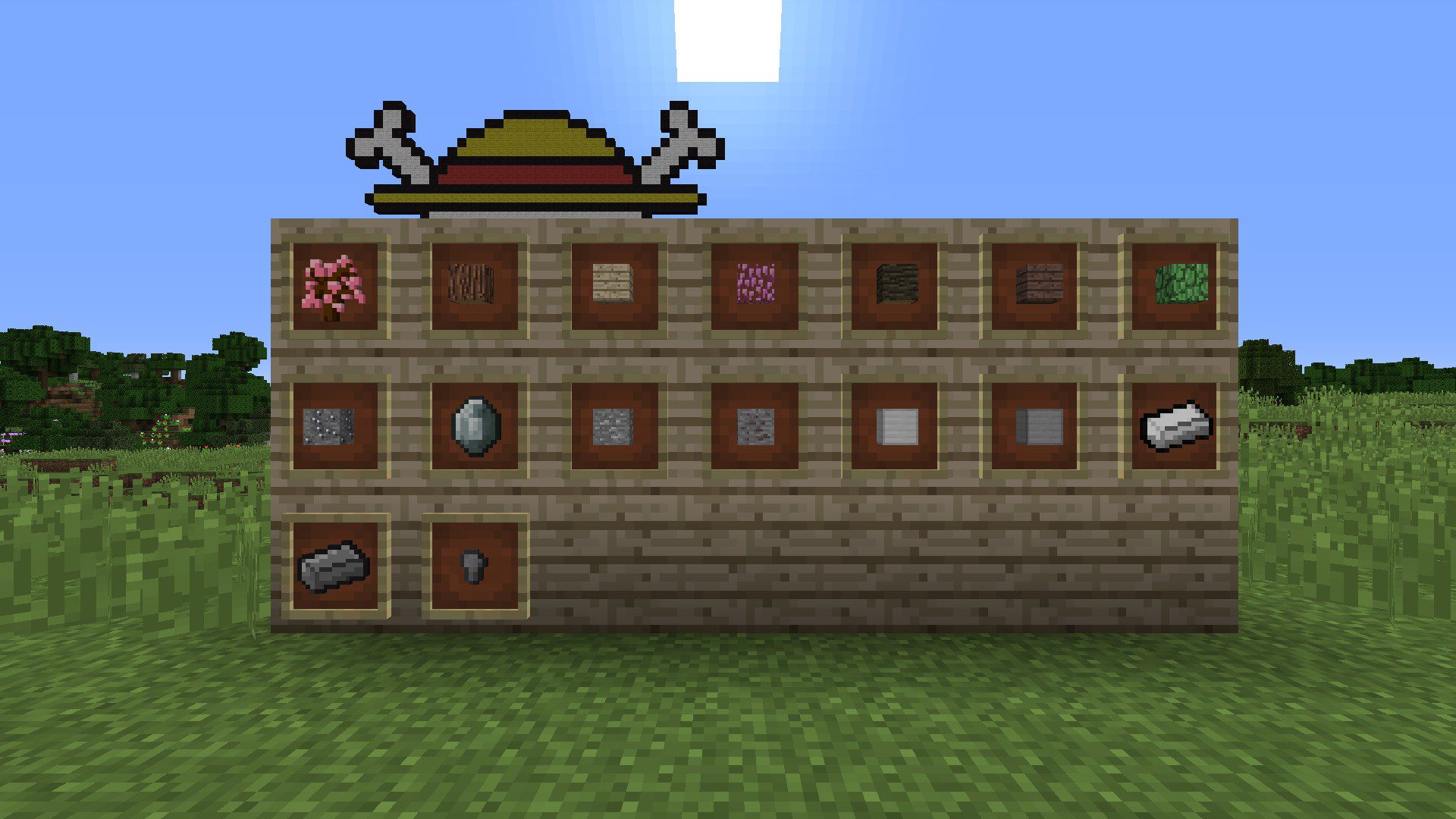 description_3 One Piece OP Craft Mod (1.12.2) - Fruta del diablo, estructura, esencia