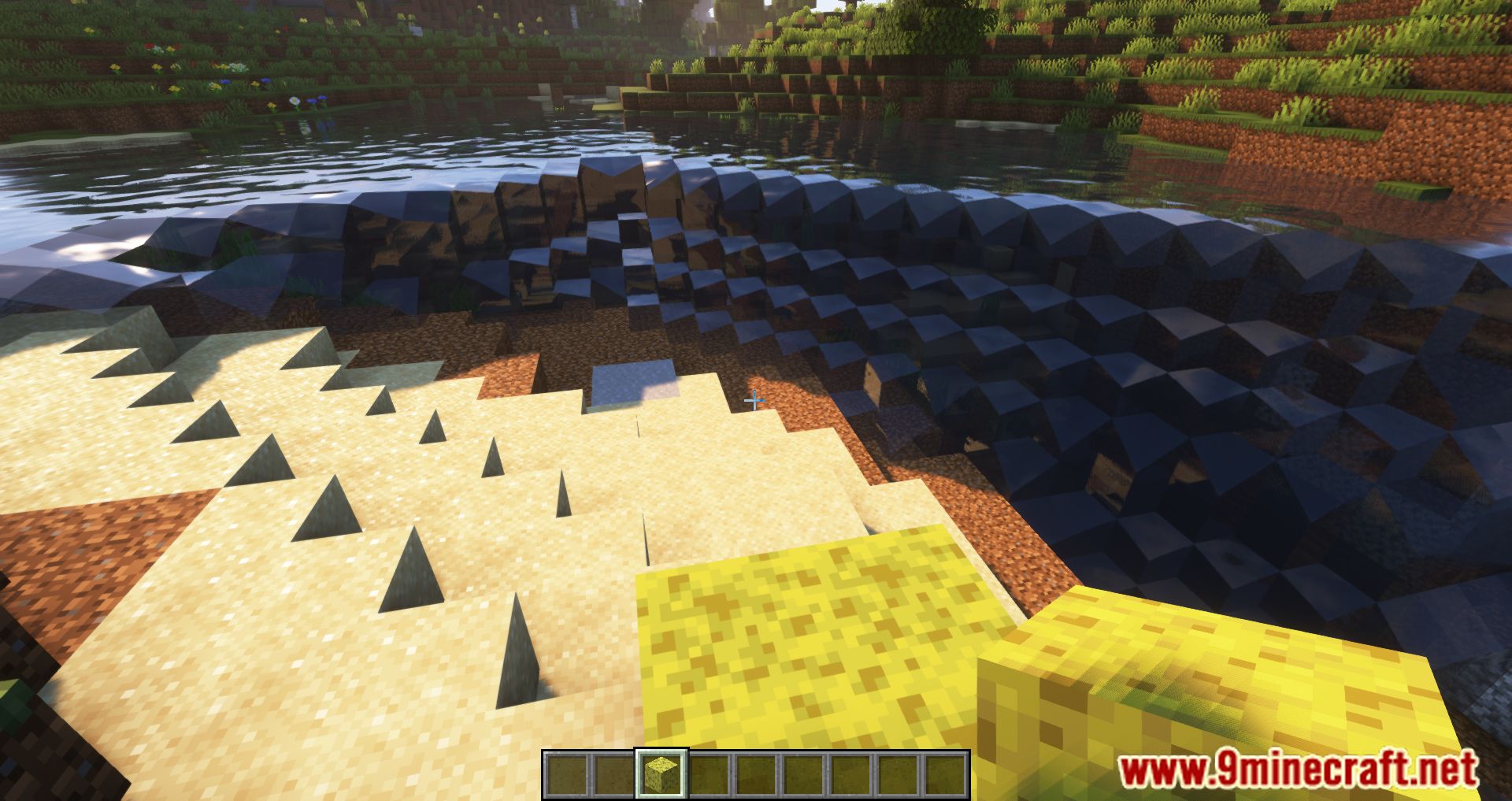 image 3 for Larger Sponge Absorption Radius Mod (1.20.6) - Увеличение радиуса поглощения.
