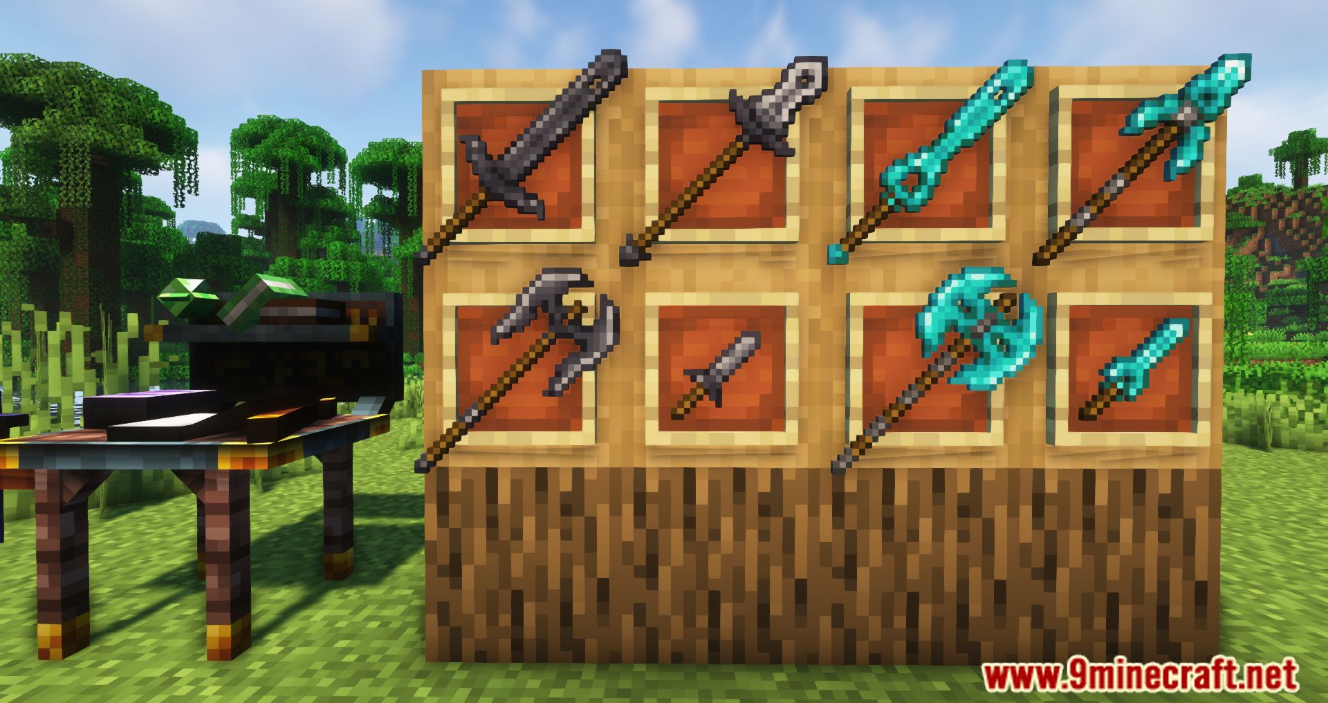image 11 for More RPG style weapon modes (1.20.4) - a wide selection of weapons