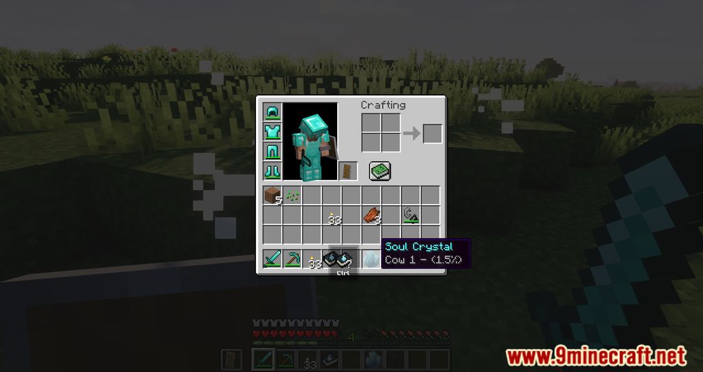 description_5 Spirit Mod 1.19.2 - Your personal spoon cage