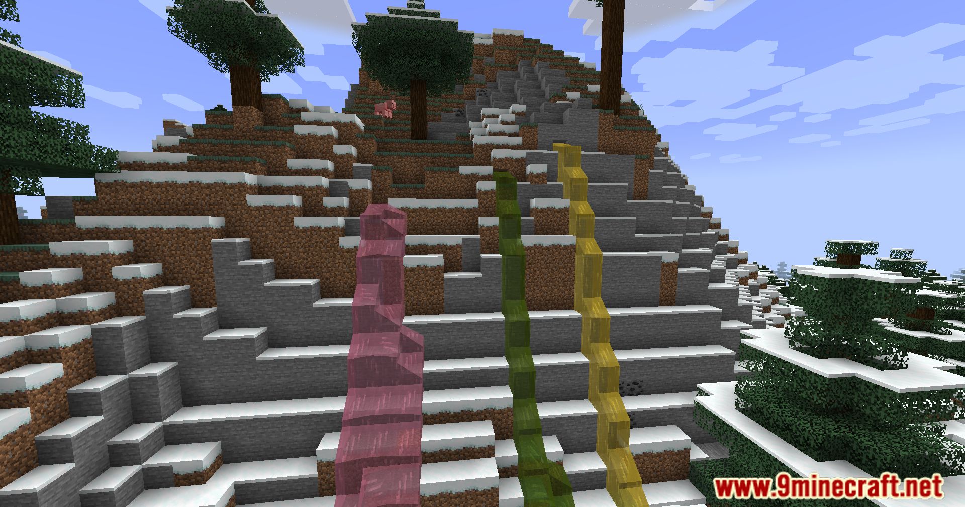 description_2 Colored Water Mod - bright creativity for your world!