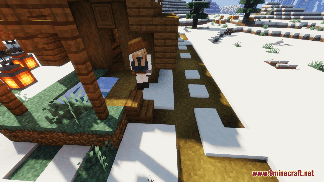 image 7 for Stylish Villagers Players Resource Pack (1.20.4) - Набор текстур