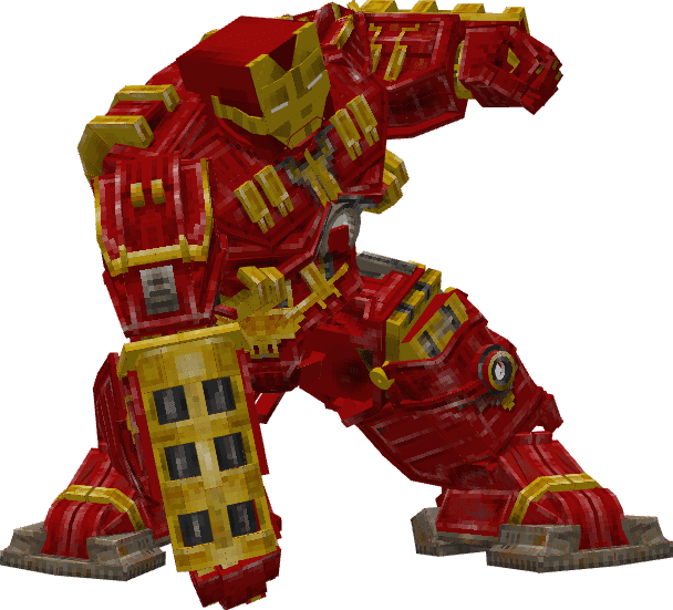image 2 for Hulkbuster (1.20) - MCPE/Bedrock Mod