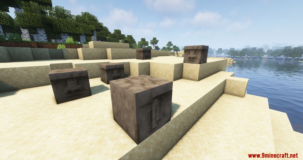 description_9 Moyai Mod - building blocks, decoration