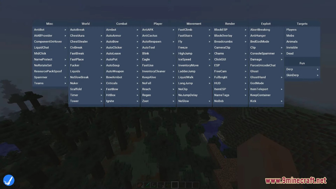 description_13 LiquidBounce Client Mod (1.20.4) - LiquidLauncher, бесплатный клиент