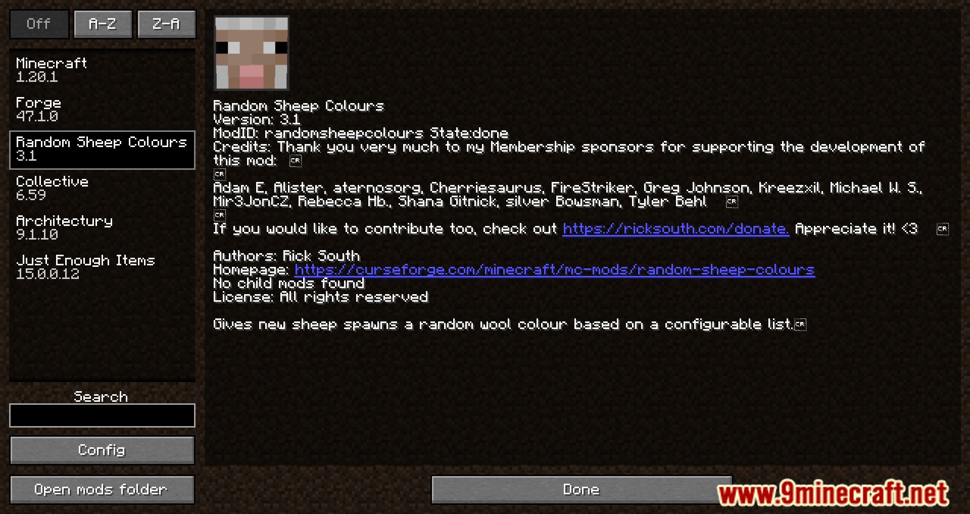 description_0 Random Sheep Colours Mod 1.20.4 - добавьте ярких красок в ваше стадо