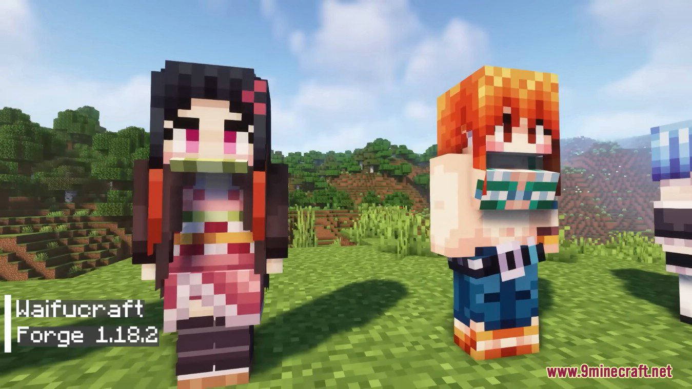description_1 Waifucraft Mod 1.18.2 - Novias en anime y juegos