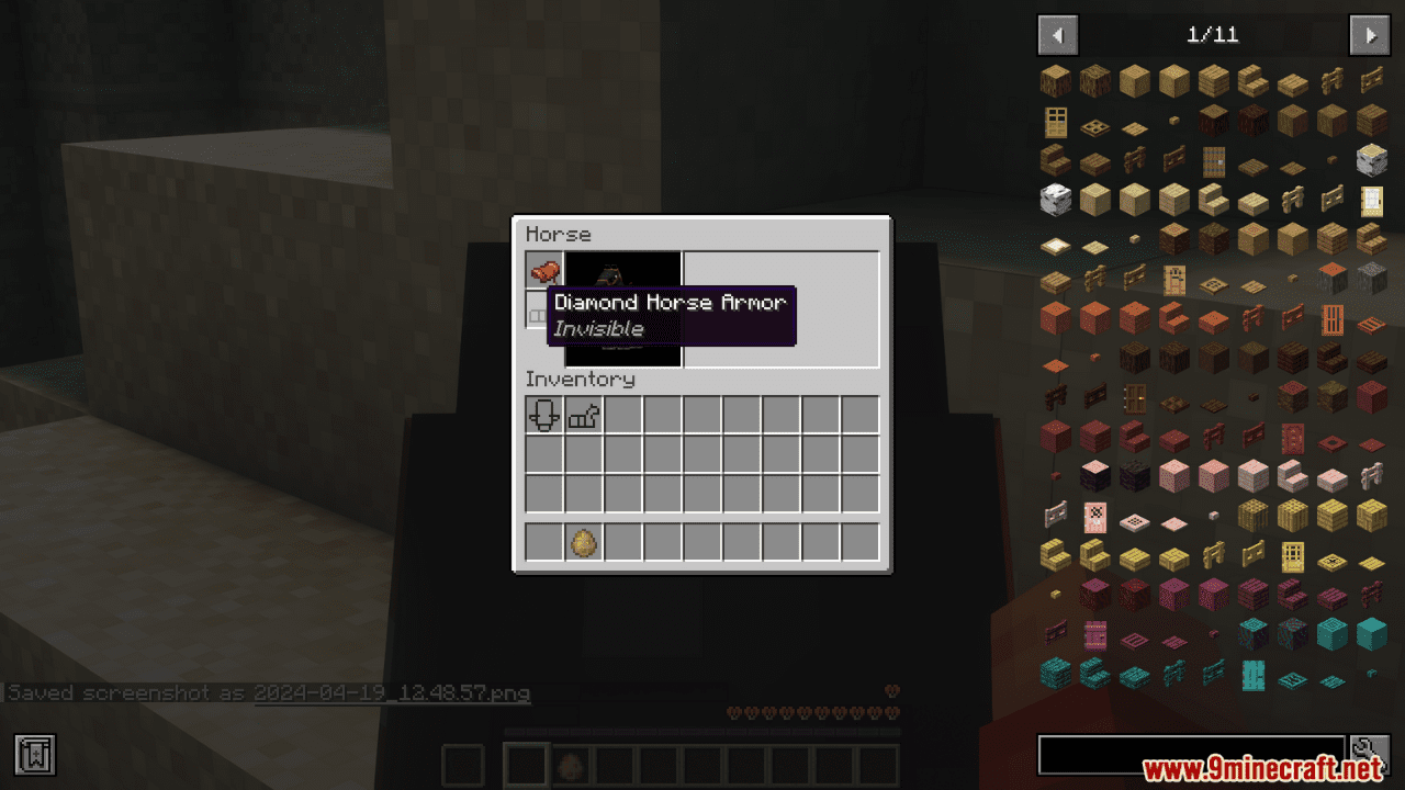 image 13 for Vanity Invisible Armour Mod (1.20.4) - Делает броню полностью невидимой для окружающих.