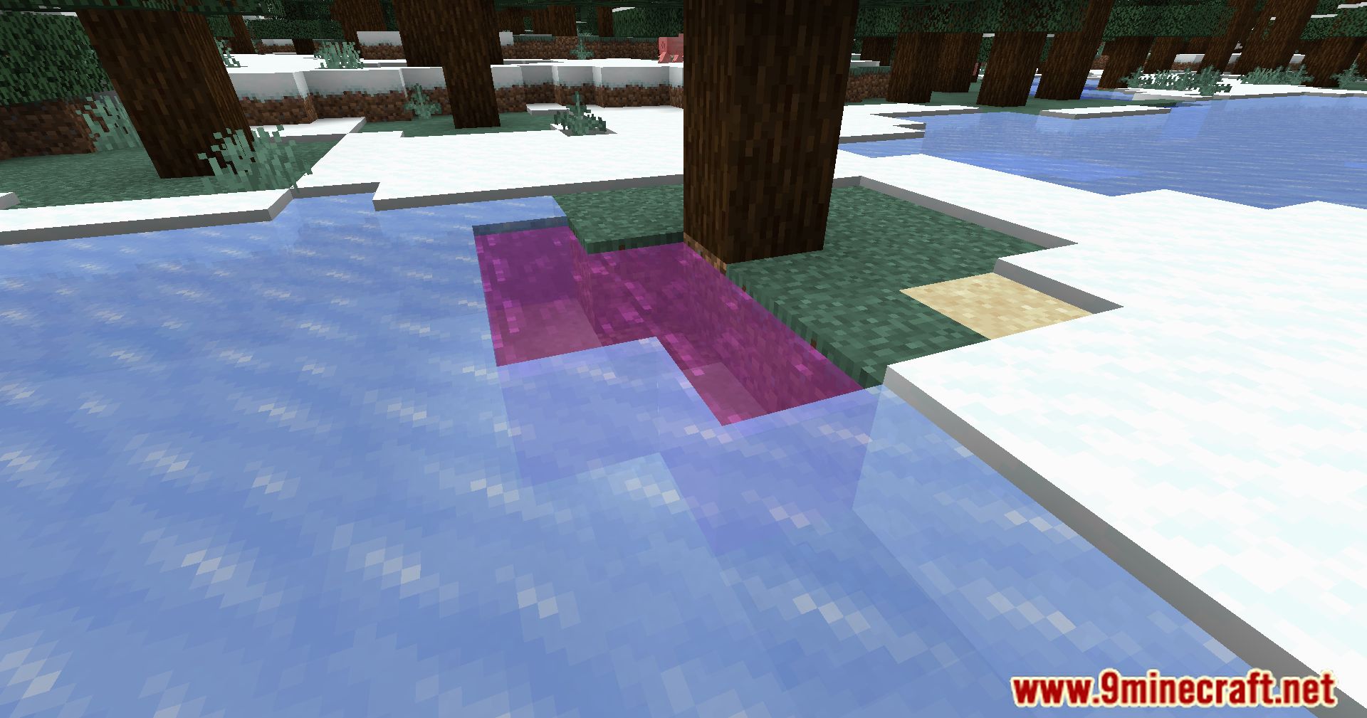 description_0 Coloured Water Mod - яркое творчество для вашего мира!
