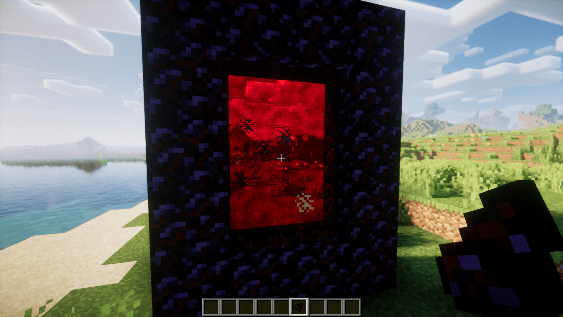 imagem 2 para The Fallen World Mod (1.20.1) - novas dimensões, multidões, edifícios e chefes caídos!