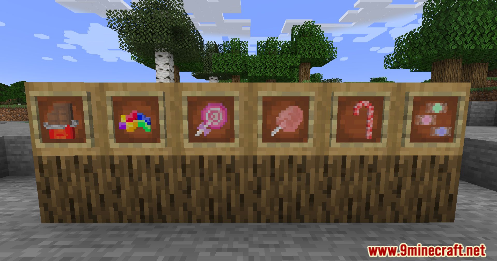 image 2 for  Exline's Candy Mod (1.20.4) - Побалуйте себя сладостями в Minecraft!