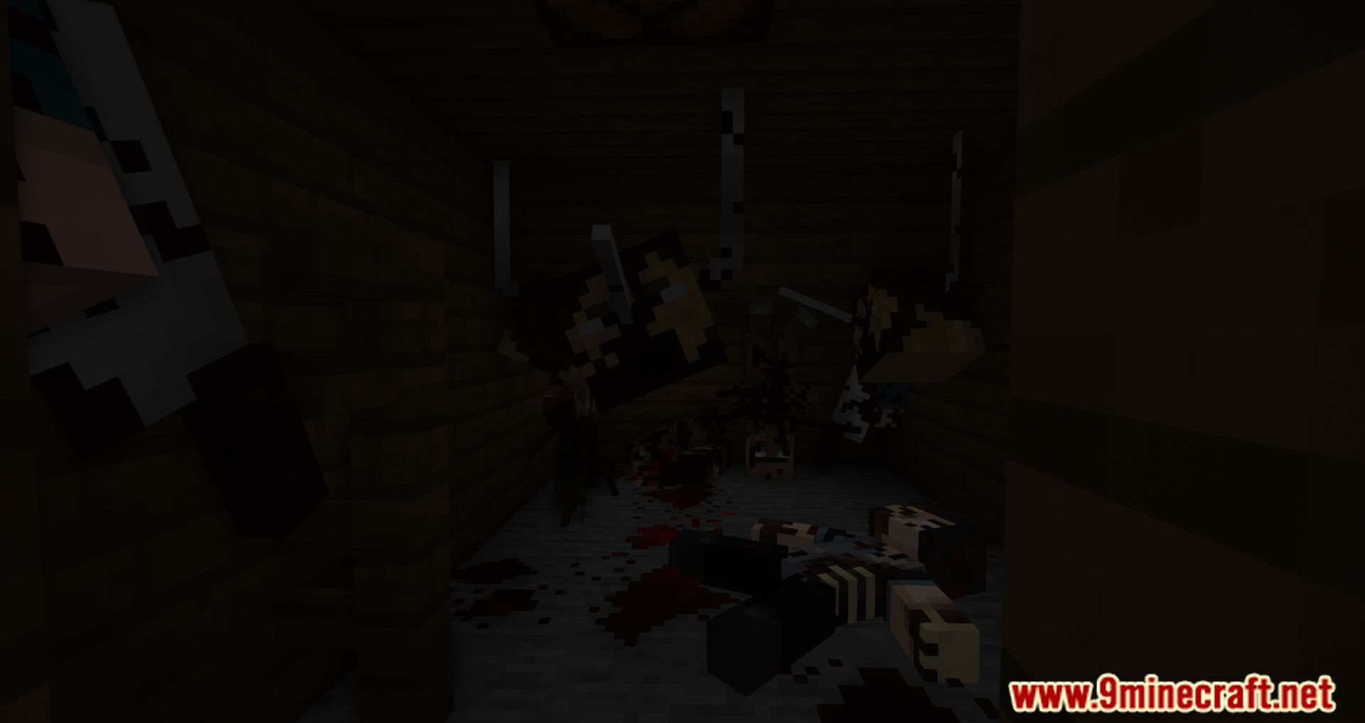 description_6 Mod Horror Elements - creating blood in Minecraft