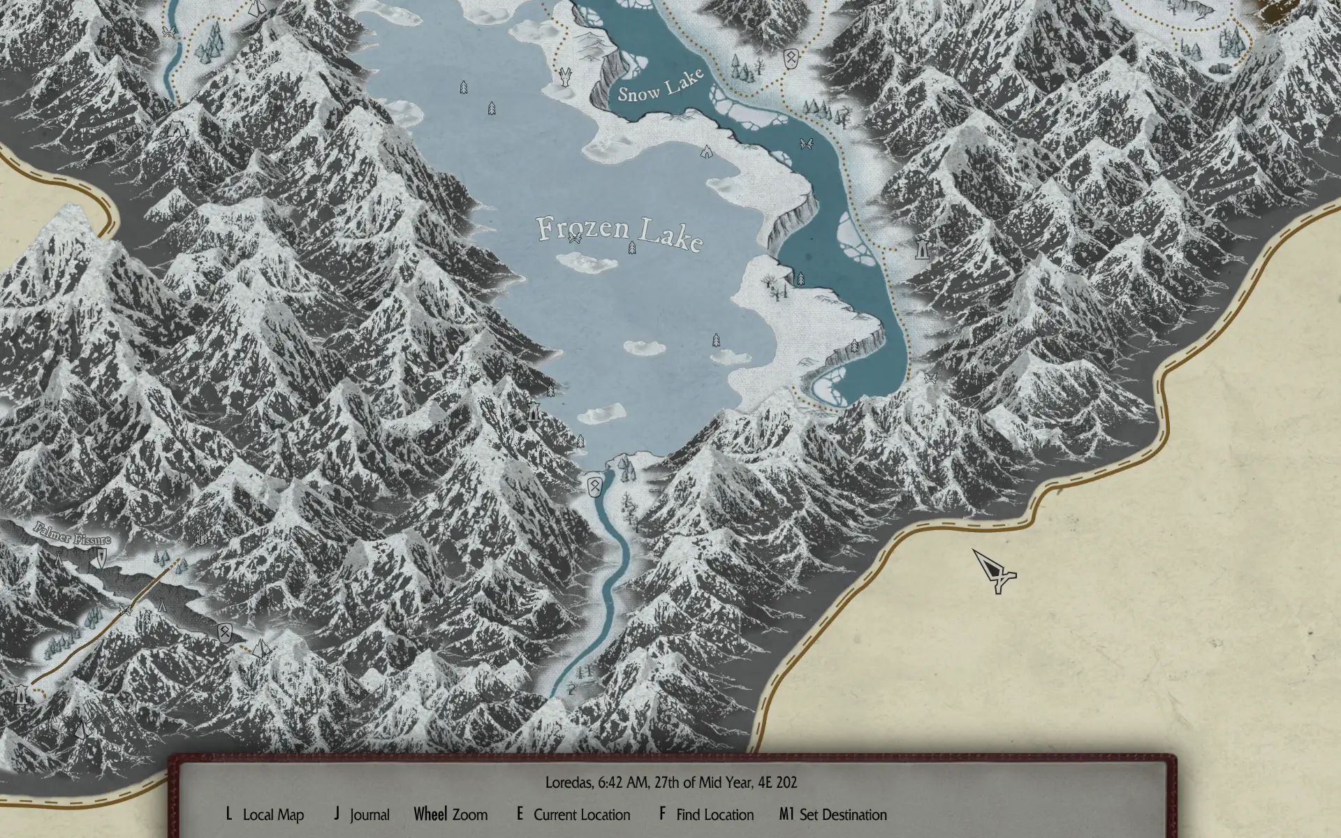 description_5 Paper Forgotten Vale Map for FWMF