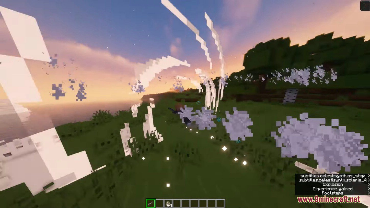 description_11 Celestisynth Mod - amazing weapons, abilities