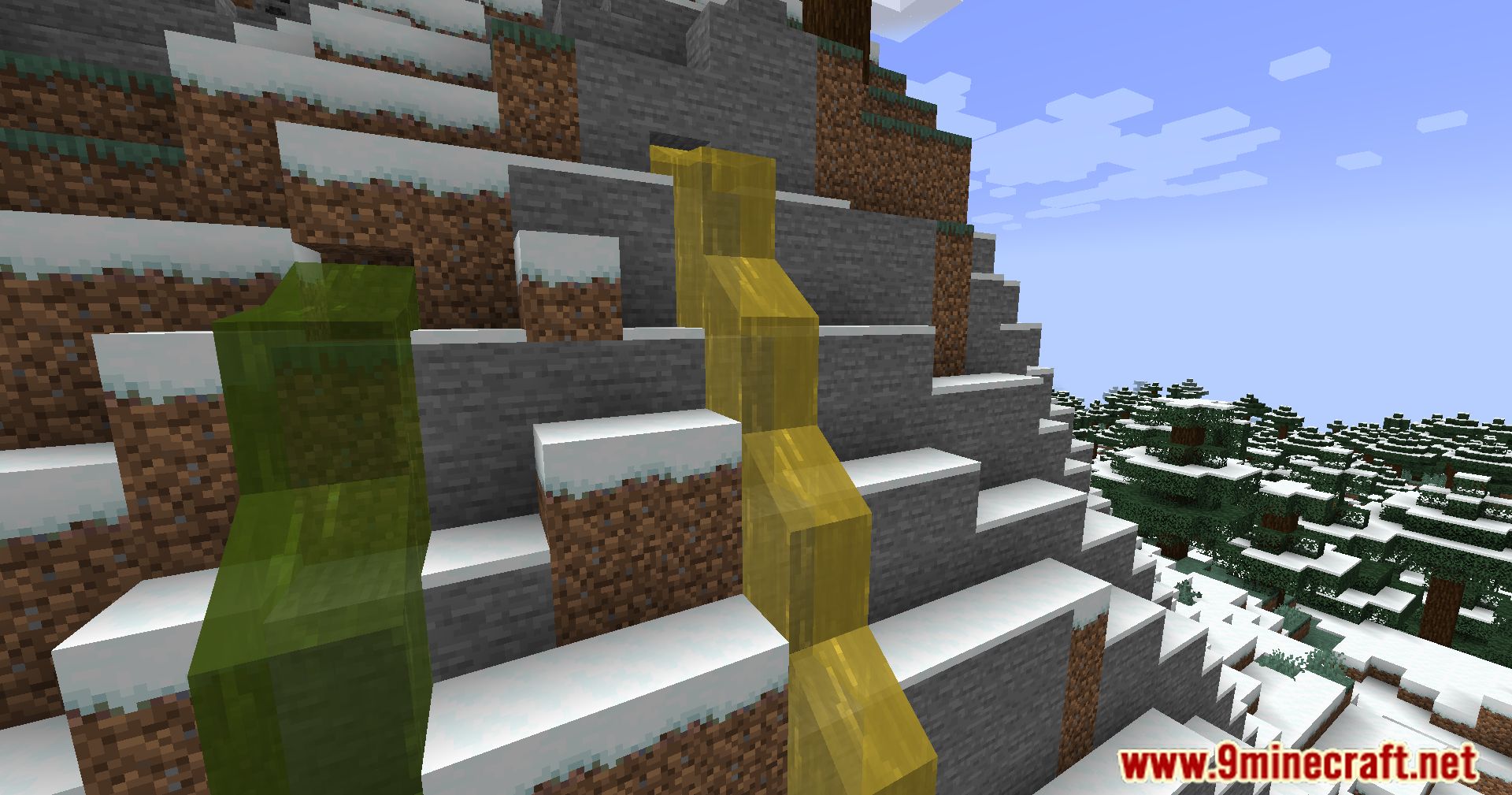 description_3 Colored Water Mod - bright creativity for your world!