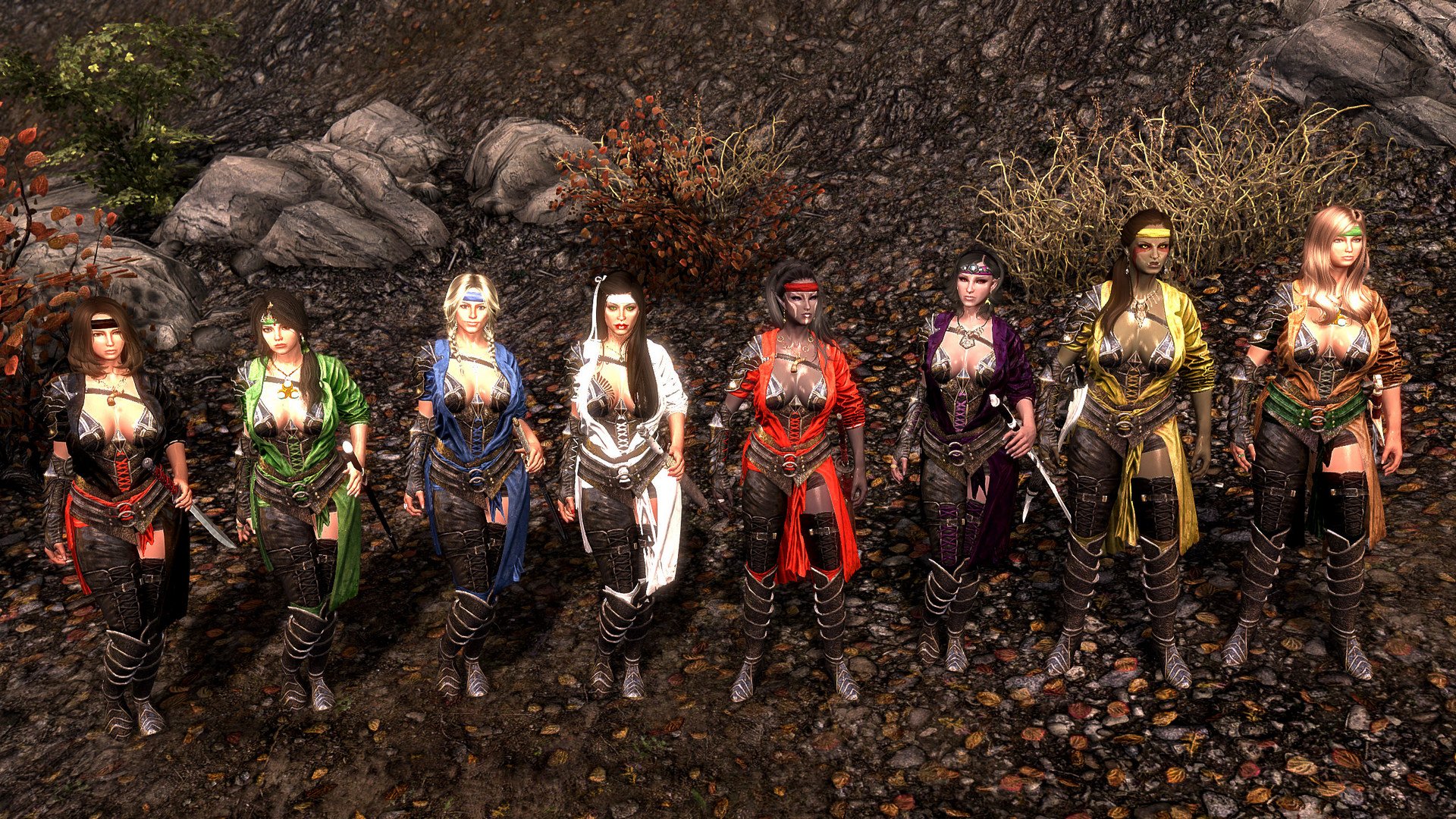 description_4 Доспехи Багровые сумерки (SE) / Crimson Twilight Armor SSE