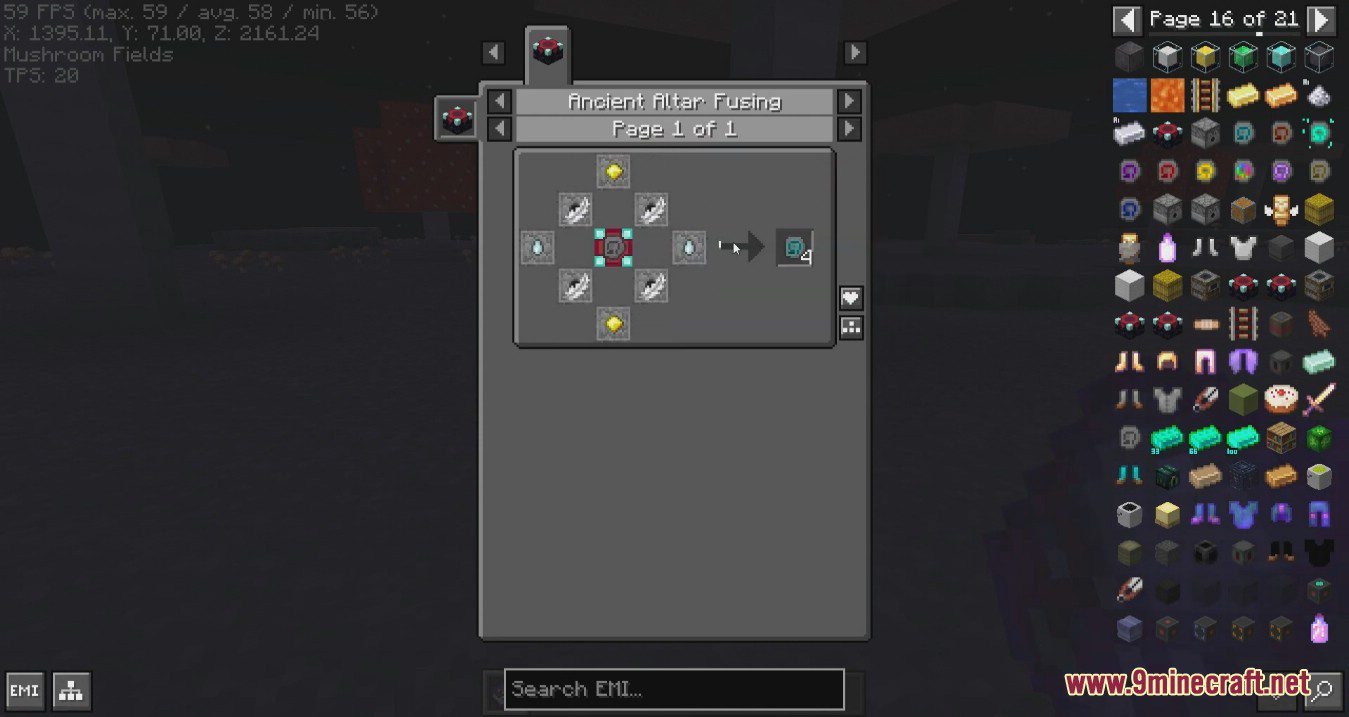 description_4 EMI Mod (1.20.4) - доступные предметы и просмотр рецептов