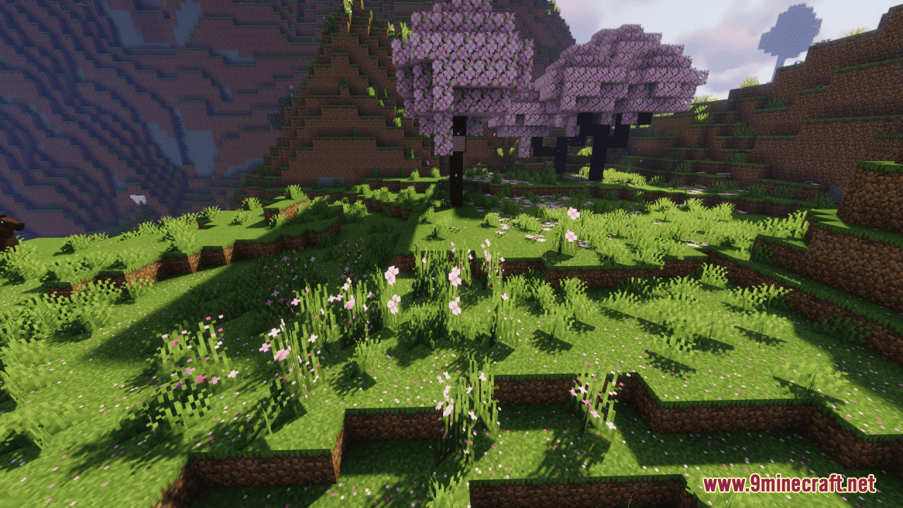 image 11 for Cherry Grass Resource Pack (1.20.4) - Пакет текстур