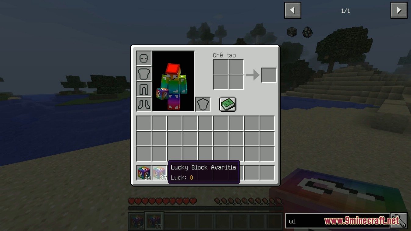 description_0 Avaritia Lucky Block Mod (1.18.2) - худшие и лучшие блоки