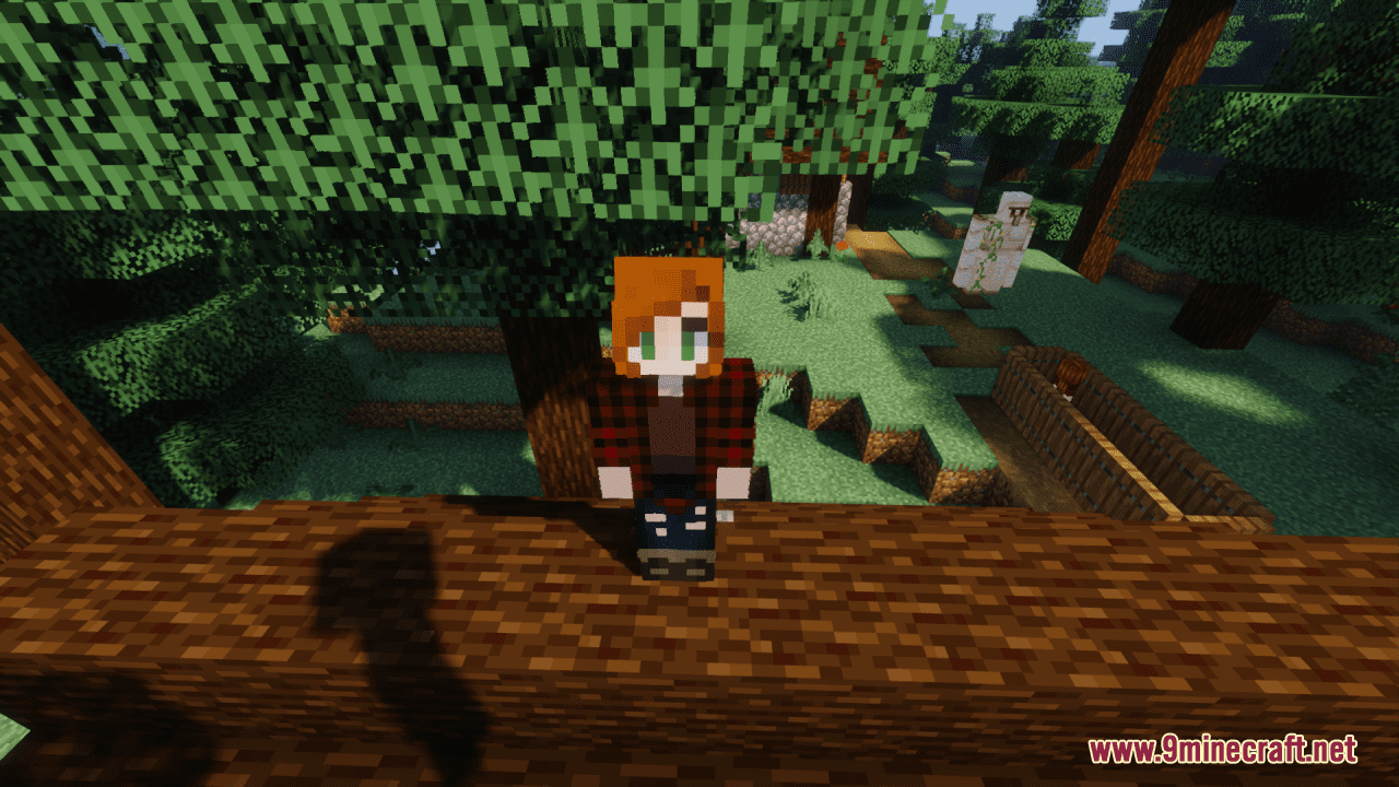 image 11 for Omnix Girl Villagers Resource Pack (1.20.4) - текстур-пак