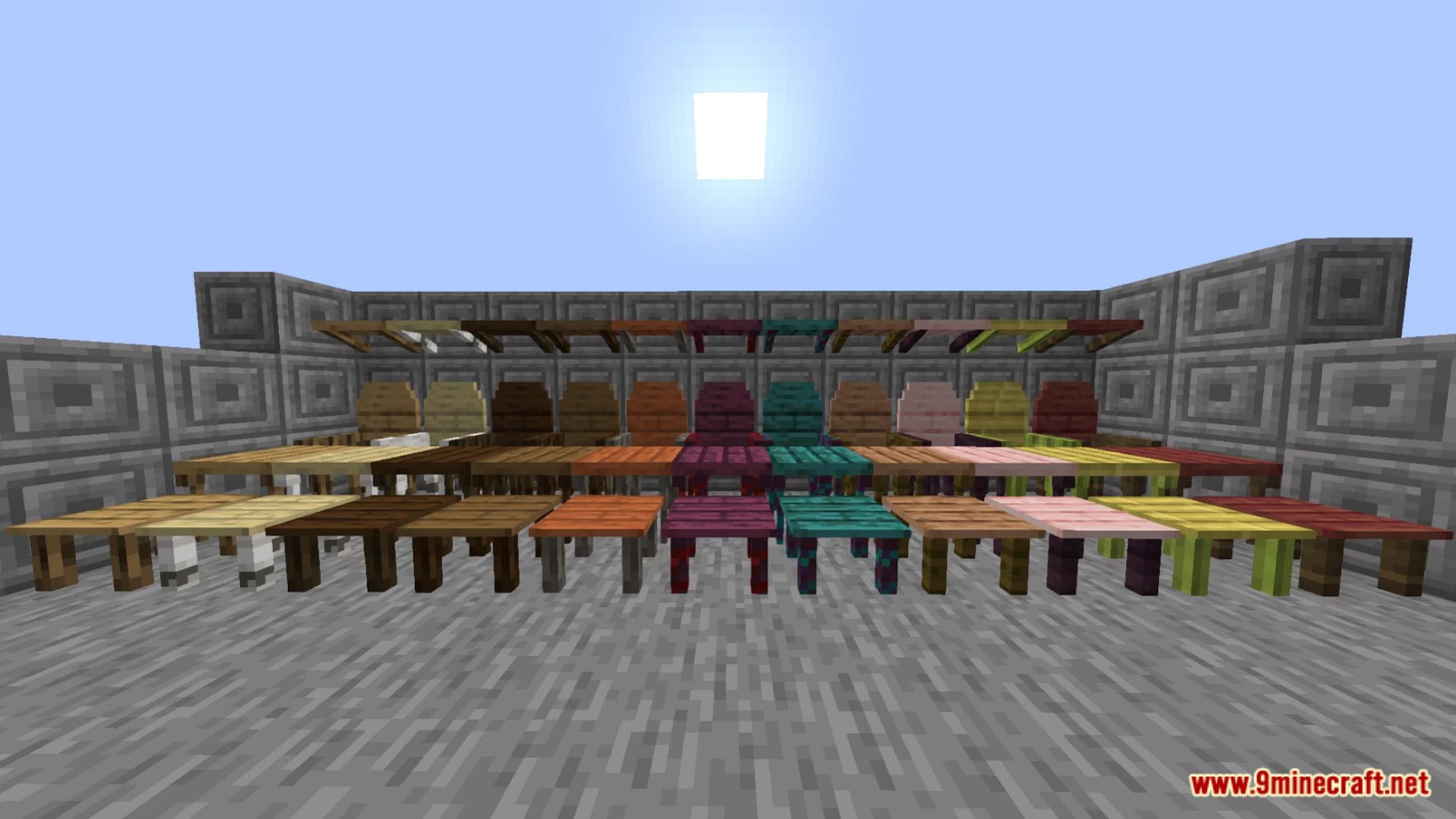 description_4 Simple Furniture Ver. 2 Data Pack (1.20.2, 1.19.4) - enrich your Minecraft world!