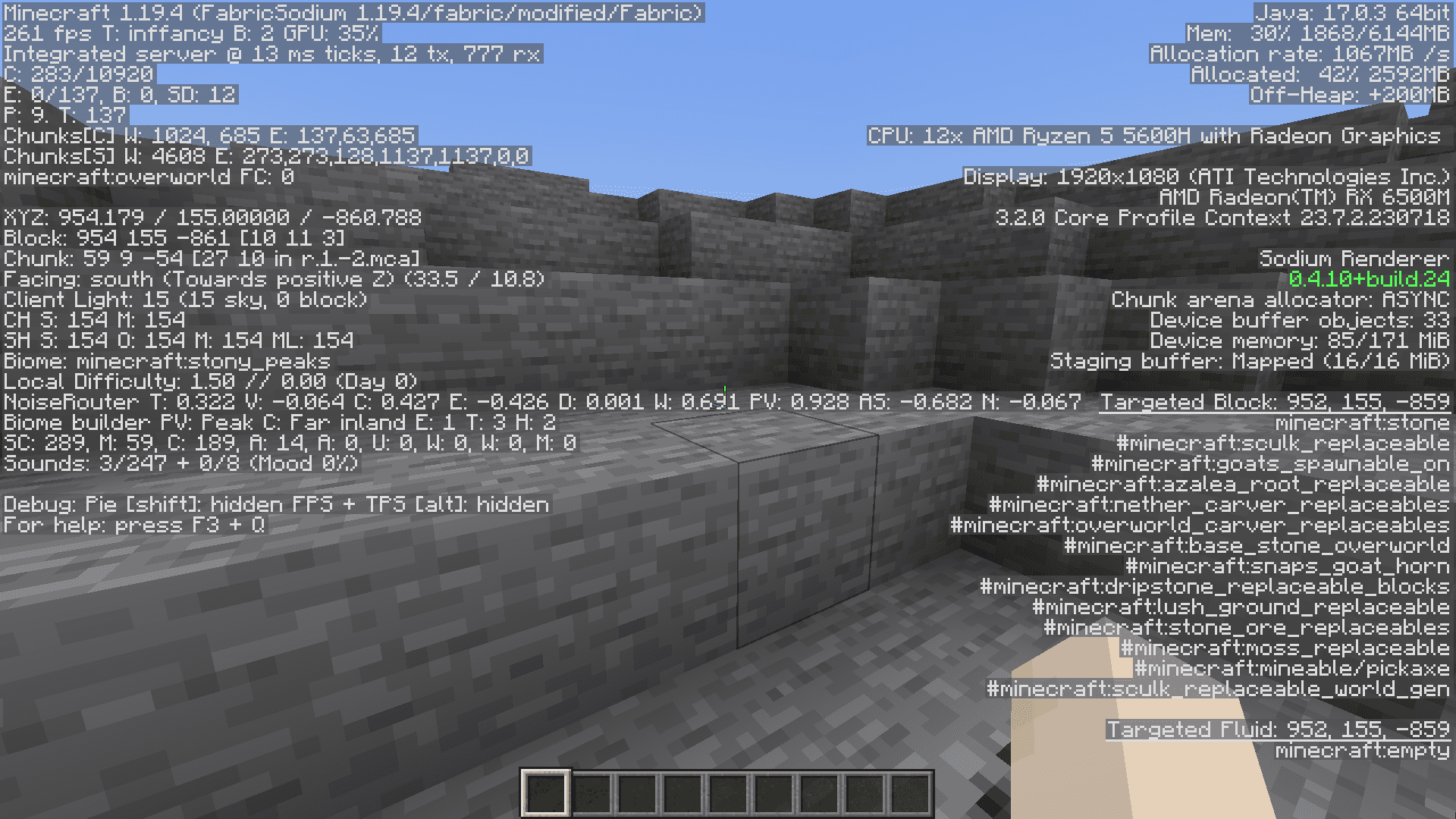 description_2 Мод ModernFix (1.20.1) - уменьшено использование памяти