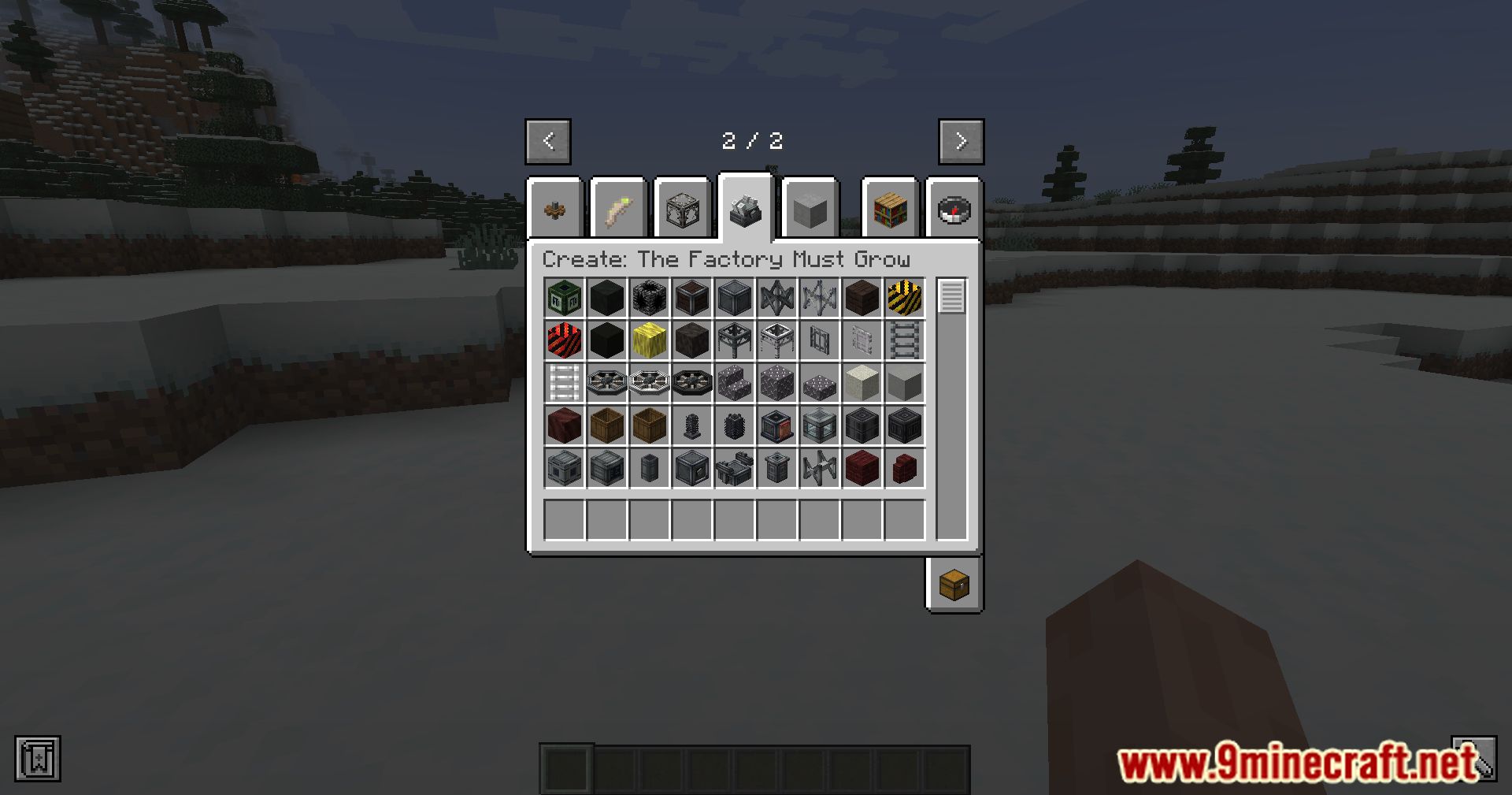 description_1 Pionero del dieselpunk en Minecraft - para crear una fábrica es necesario hacer crecer el mod (1.20.1).