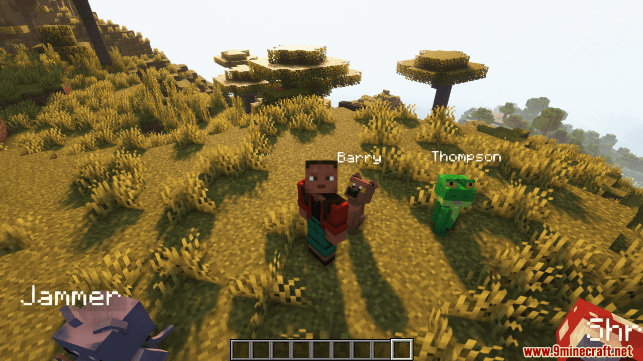 description_6 Neighborly Mod (1.20.1) - 12 unique neighbor characters
