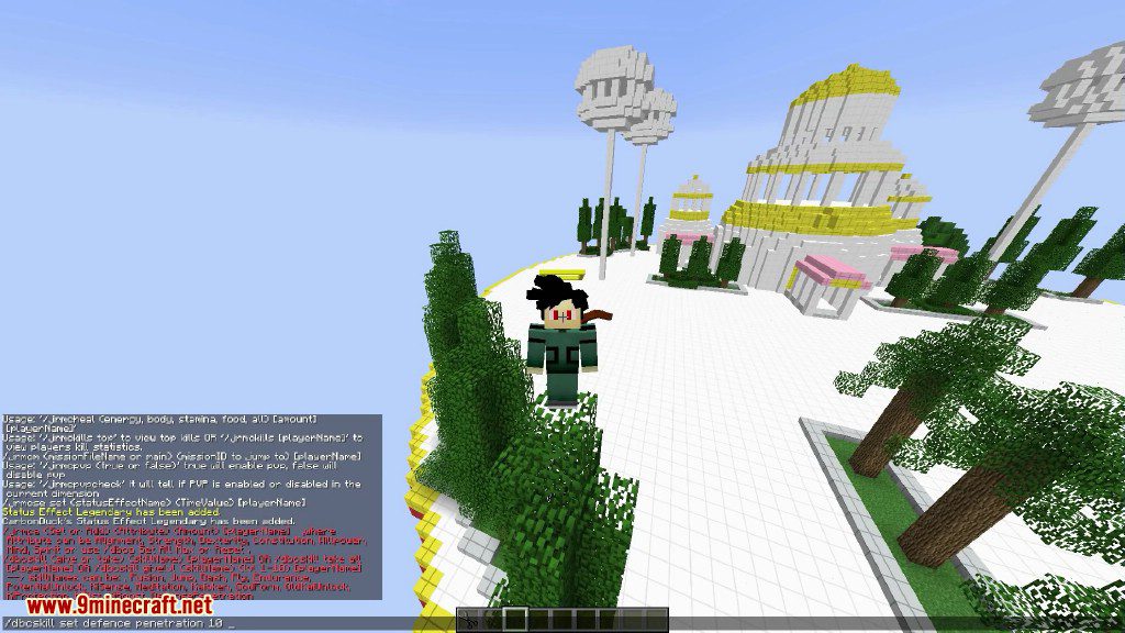 description_28 Dragon Ball C Mod (1.7.10) - Dragon Ball Super, Dragon Ball Z