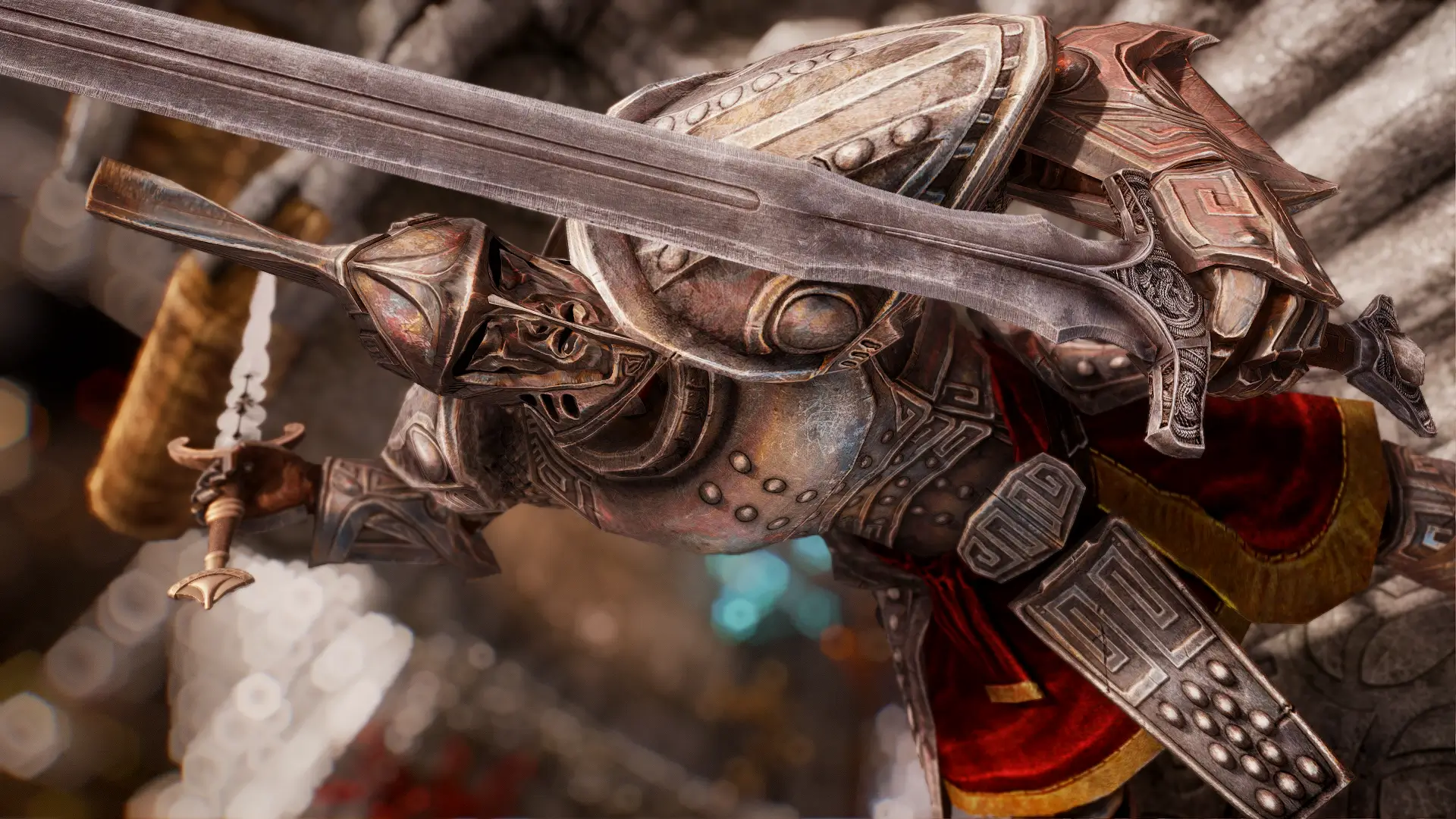 description_0 Сет двемерского воина / Dwarven Warrior Armor