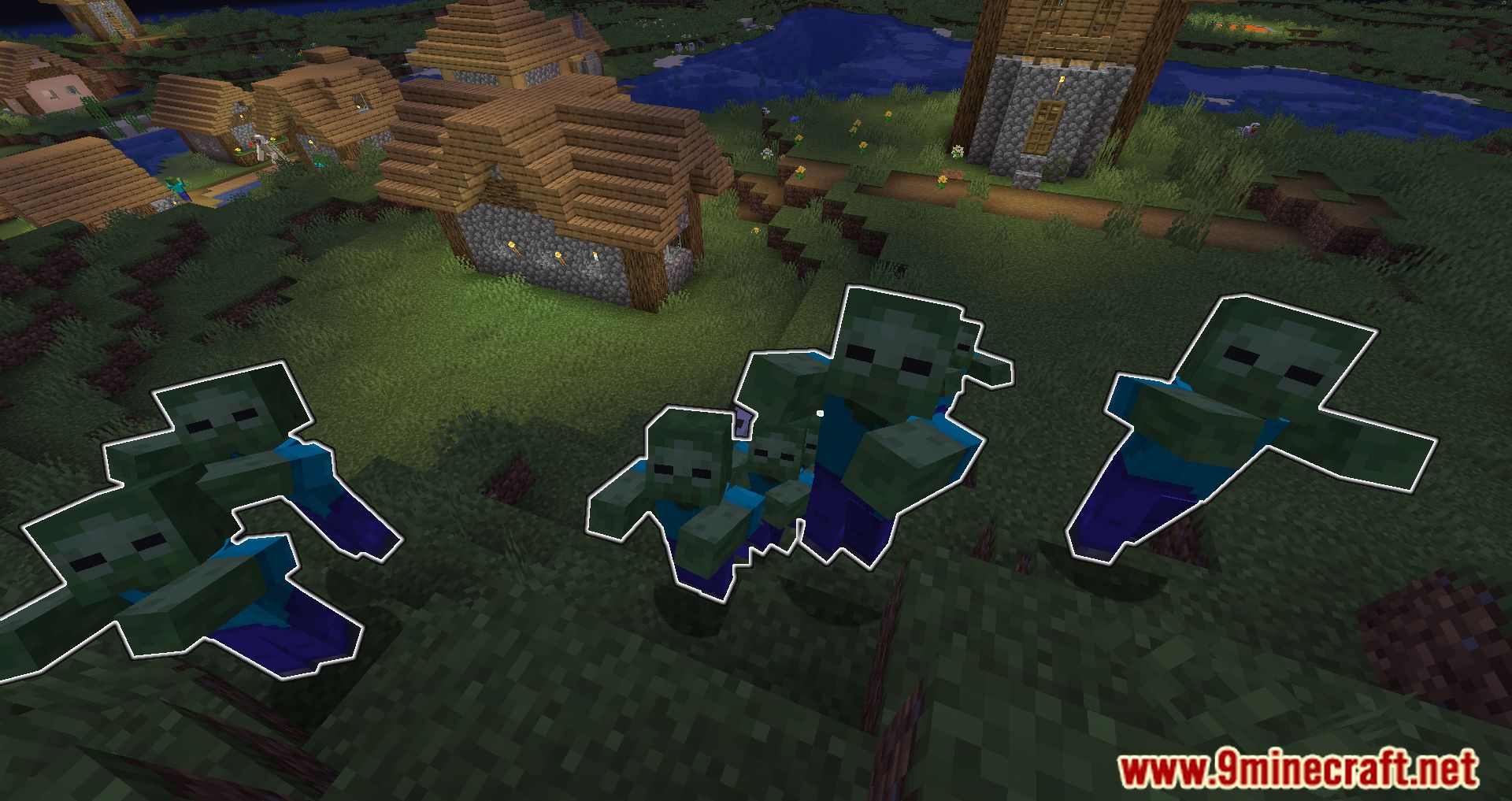 description_8 Monsters In The Closet Mod (1.20.4) - No more sleepless nights