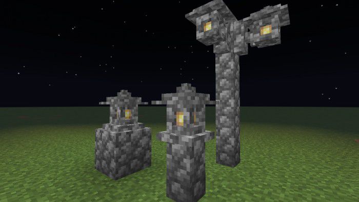 image 27 for Дополнение "Лампы и фонари" (1.20) - MCPE/Bedrock Mod